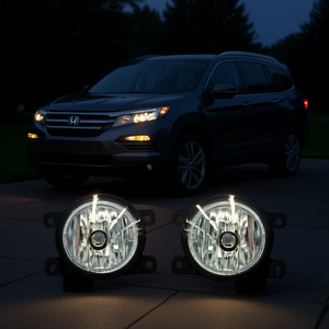 Juego de Faros Antiniebla Halógenos para Pilot 2012-2014, 12V, Luces de Conducción de Repuesto, Nuevo Sistema de Iluminación Automotriz, Lámpara Auxiliar Delantera - Product Image 1