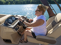 Personnalisé 19ft Marine Grade Aluminium 5083 Tritoon Bateau en fibre de verre Mini Yacht à rames de luxe pour 10 personnes Chine Vente Mini Bateau
