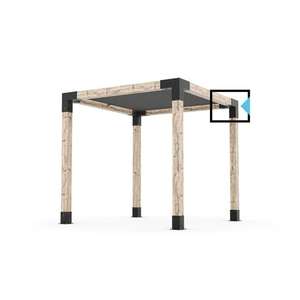 Celia Chinese Aluminium Fabriek Goedkope Prijs Van 3-weg Hoekbeugels <span class=keywords><strong>Pergola</strong></span> Hoek Brace Buitenshuis Gebruik - Product Image 1