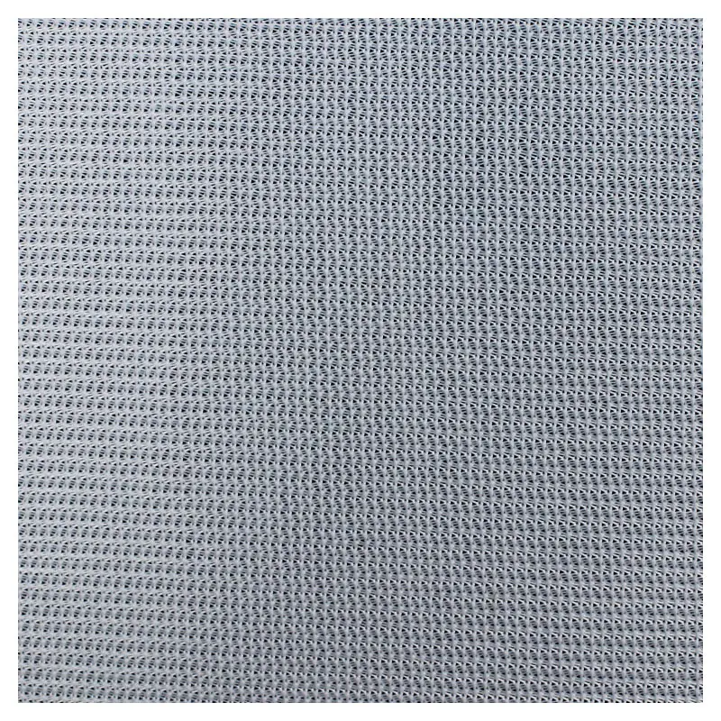 Best Seller 200GSM Fine Holes White 100% Polyester Stiff Knit Net Mesh Fabric For Hats