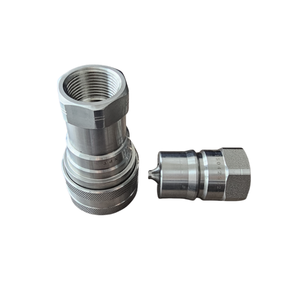 Parker Faster Hansen Replacement Series <strong>Hydraulic</strong> Fittings ISO-Norm B Quick Release Valve <strong>Coupling</strong> <strong>Manufacturers</strong> (Stainless) - Product Image 2