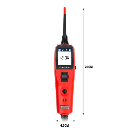 Mới nhất hệ thống điện Công cụ Chẩn đoán ô tô mạch Tester PowerScan PS100