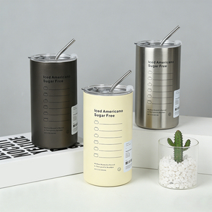 Tasses isothermes en acier inoxydable, gobelet personnalisé sous vide avec couvercles, mug thermique de voyage en plein air - Product Image 5