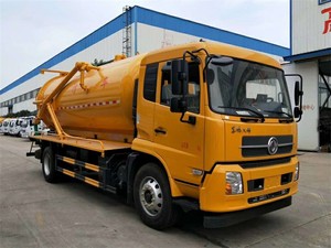 Direct Manufacturer Dongfeng 4X2 12CBM Sewage Suction Truck for Urban Sanitation Projects - Product Image 2