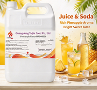 Arôme alimentaire liquide soluble dans l'eau à l'ananas sucré, essence concentrée pour boissons, jus, gelées, bonbons, transformation alimentaire