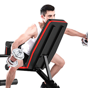 Alta efficienza moderna allenamento a casa panca manubrio popolare piccolo panca pieghevole con funzione di sicurezza - Product Image 4