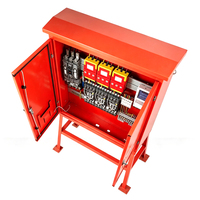 Gabinete de Distribución de Energía Portátil para Construcción en Exteriores, IP30-IP65, Corriente Ajustable, Soporte de Acero para Caja de Control Eléctrico