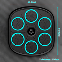 Nouveau modèle électronique boxe pratique appliques murales montées poinçonnage musique boxe Smart Bluetooth musique boxe