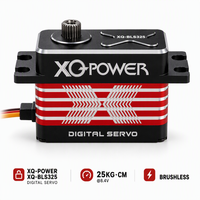 Nouveau Moteur Servo Métallique Brushless 25KG à Profil Bas XQ-BLS325 Programmable Haute Vitesse 8.4V pour Voiture RC Drift 1/10 (Modèle 2026)