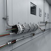 Tuyaux de conduite électrique EMT en acier inoxydable Besca |   Tuyaux métalliques électriques de 1/2'' à 4'' pour environnements difficiles