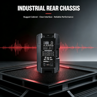 Haut-parleur PA actif DSP 15 pouces Vantas-155DSP, amplificateur de classe D 2000W de puissance maximale, haut-parleur audio professionnel pour scène, mariage, concert