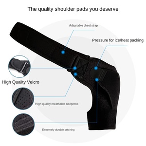 Hombreras Deportivas Unisex Ajustables de Fibra de Poliéster, Talla Única para Dolor de <span class=keywords><strong>Desgarro</strong></span> de Brazo, Dislocación, <span class=keywords><strong>Hombro</strong></span> Izquierdo/<span class=keywords><strong>Derecho</strong></span> - Product Image 2