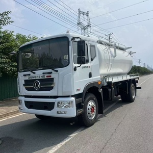 รถดูดสิ่งปฏิกูลแบบสุญญากาศตงเฟิง 12 ลูกบาศก์เมตร ถังเหล็กกล้าคาร์บอน ระบบปั๊ม สำหรับทำความสะอาดถังบำบัดน้ำเสียและขุดลอกท่อระบายน้ำ - Product Image 3