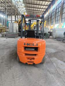 Chariot élévateur diesel hydraulique de 3 tonnes avec levée de 3 mètres pour la manutention en entrepôt, chariot élévateur à combustion interne - Product Image 2