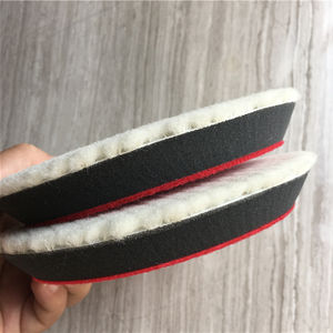 Tampon <span class=keywords><strong>de</strong></span> polissage en <span class=keywords><strong>laine</strong></span> <span class=keywords><strong>de</strong></span> haute qualité <span class=keywords><strong>de</strong></span> 5 pouces <span class=keywords><strong>de</strong></span> long pour polisseuse à double <span class=keywords><strong>action</strong></span> - Product Image 6