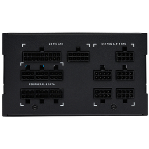 <span class=keywords><strong>Alimentation</strong></span> entièrement modulaire de la série <span class=keywords><strong>CORSAIR</strong></span> AX AX850 850W avec Support certifié 80 + Titanium RTX 3050 3060 3070 3080 TI - Product Image 4