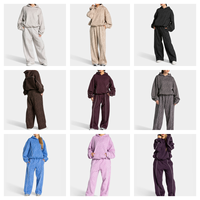 Ensemble jogging et sweat à capuche oversize imprimé léopard pour femme – Deux pièces streetwear tendance automne 2026