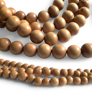 Perles de sculpture en bois/perles de mala de méditation/mala chinois - Product Image 1