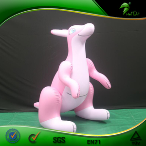 Dễ Thương Màu Hồng <span class=keywords><strong>Inflatable</strong></span> <span class=keywords><strong>Kangaroo</strong></span> Đồ Chơi - Product Image 2