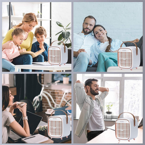 Ventilatore portatile personalizzato del condizionatore d'aria dispositivo di raffreddamento personale di ca che rimane Mini condizionatore d'aria Mobile fresco per la camera da letto - Product Image 6