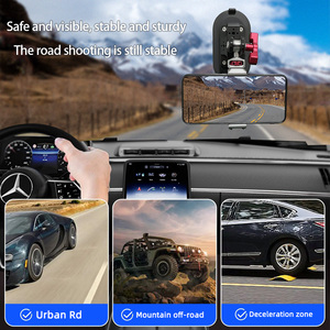 Support de fixation <span class=keywords><strong>à</strong></span> ventouse ovale en alliage d'aluminium YUANYU de 6 pouces, anodisé dur, avec vis et trous M6 de 1/4'' et 3/8'' pour montage de caméra Insta360 sur voiture - Product Image 6