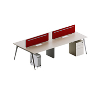 Mobilier de bureau modulaire moderne Poste de travail durable pour bureau Table Ordinateur Poste de travail pour bureau