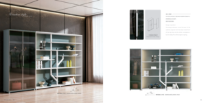 Armario de madera para oficina, estantería de alta calidad con diseño moderno - Product Image 3