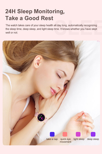 Decorazione diamante moda donna LW105 Miss periodo mestruale gravidanza Record relogio Reloj inteligente Bluetooth Smart Watch - Product Image 5