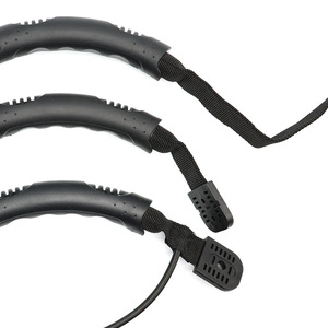 Asas de kayak TPR de plástico negro con cinta aislante para canoa, bote inflable y accesorios de equipaje - Product Image 3