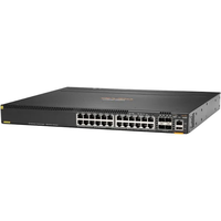 Enterprise 24-Port Rackmount Gigabit Managed PoE Switch 4 X 10G SFP+ Stapelbar VLAN QoS für Büro Campus Rechenzentrum