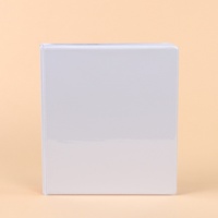 Carpeta de Archivo de PVC A4 con Doble Clip, Gruesa, con Clip de Varilla, Cubierta Impermeable, para Almacenamiento de Exámenes Escolares, Imprimible