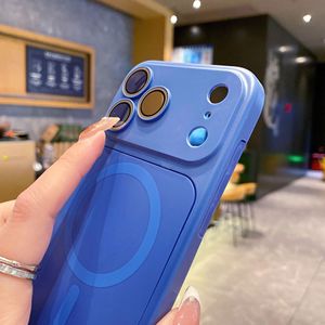 Custodia per telefono 2 in 1 magnetica con finestra più ampia e finitura opaca satinata per <span class=keywords><strong>iPhone</strong></span> 17 Pro Max 16 15 14 13 12 <span class=keywords><strong>11</strong></span> Pro, antiurto - Product Image 3