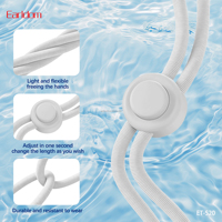 EARLDOM Sac de téléphone étanche IPX8 en TPU transparent, flottant, pour la natation, la plongée, la plage, sous l'eau, étui pour téléphone portable