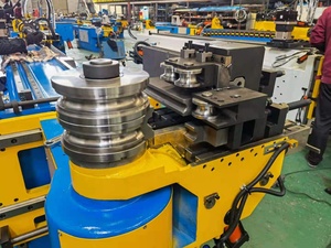 3D mô phỏng hiển thị thủy lực tự động <span class=keywords><strong>CNC</strong></span> CuộN Bender ống ống uốn Máy cán đẩy chức năng cho thép không gỉ - Product Image 3