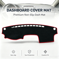 Cubre Tablero para Toyota Camry 2002-2006, Antideslizante, Aislante del Calor, Protector de Consola Central, Accesorios Interiores