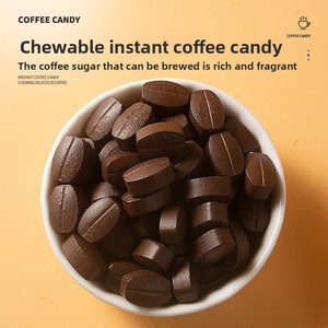 Bonbons durs instantanés saveur expresso, anti-somnolence, à croquer, pour les influenceurs, 1000g en vrac, rafraîchissants pour la conduite, collation contre la somnolence - Product Image 3