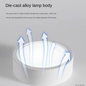 Lámpara LED de Techo Empotrada de Aluminio Moderna, Ajustable, de 9W, 15W, 20W, para Uso Comercial, en Oficinas, Hogares y Hoteles, con Clasificación IP65 - Product Image 5