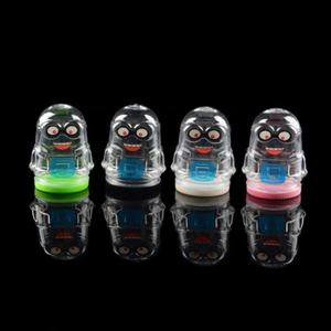 Toysrunner Transparent Multi-Color PET Plastic Container Wide-Mouth Clear Bottle for Playdough Slime <b>Light</b> Clay 3+ EN71 - Product Image 5