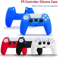 Nouveau jeu bâton anti-dérapant Joypad étui en silicone pour PS5 contrôleur coque étui Gamepad peau de protection
