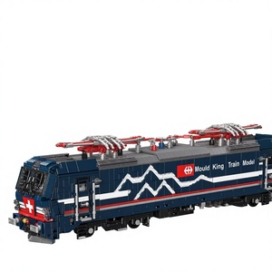 12045 Camion Série Siemens Vec Tron Modèle de Construction en Plastique ABS à l'Échelle 1:8 <span class=keywords><strong>Jouet</strong></span> 40 Pièces DIY Éducatif Cadeau de Fête - Product Image 1