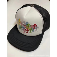 Gorra de Béisbol CH Taco Cross Trucker, Nuevo Estilo, Colorida, con Visera Plana, 6 Paneles, Poliéster, Estampada, para las Cuatro Estaciones