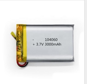 350Mah 701250 <span class=keywords><strong>3.7V</strong></span> Công Suất Cao Kích Thước Có Thể Sạc Lại Nhỏ Lithium Polymer Ion Các Tế Bào Pin Gói - Product Image 3