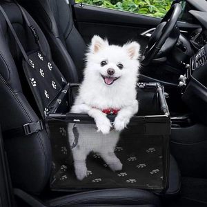 Assento de Carro para Animais de Estimação, Bolsa Portátil de Luxo para Cães e Gatos, Leve, Dobrável, Respirável e Não Abafada, Acessório para Assento de Carro - Product Image 3