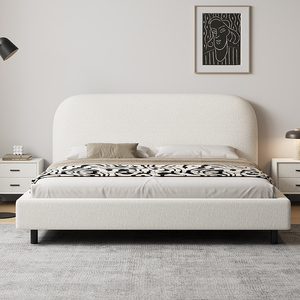 Struttura <span class=keywords><strong>Letto</strong></span> <span class=keywords><strong>Matrimoniale</strong></span> Moderno Nordico <span class=keywords><strong>in</strong></span> Tessuto di <span class=keywords><strong>Velluto</strong></span> Queen/King Size, <span class=keywords><strong>Letto</strong></span> Imbottito <span class=keywords><strong>in</strong></span> Legno con Garanzia di 3 Anni per la Camera da <span class=keywords><strong>Letto</strong></span> - Product Image 3