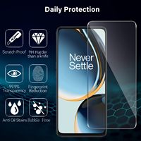 Protection d'écran en verre trempé pour téléphone portable Oneplus Nord N30, haute transparence, sans bulles, dureté 9H