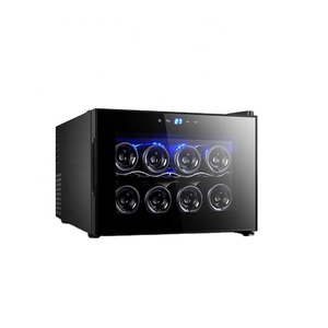 <span class=keywords><strong>Enfriador</strong></span> <span class=keywords><strong>de</strong></span> Vino Termoeléctrico con Puerta <span class=keywords><strong>de</strong></span> Vidrio Eléctrica para 8 Botellas <span class=keywords><strong>de</strong></span> 23L - Product Image 1