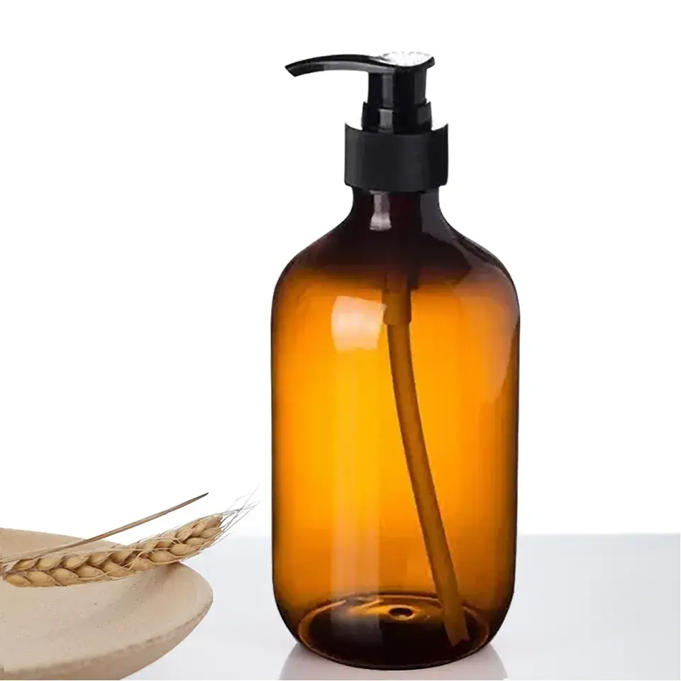Fabrika özel Eem 300ml ucuz şampuan kremi plastik ev otel malzemeleri boş şişe