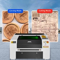 Nouvelle machine de gravure laser CO2 4060/6090 à refroidissement par eau, type portique CNC, haute rigidité, haute précision, pour bois, bambou, plastique, PVC, DST
