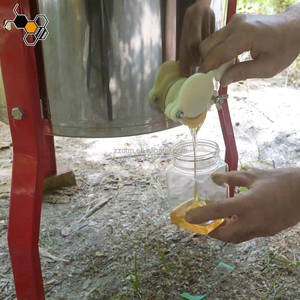 2 Khung hình <span class=keywords><strong>Bee</strong></span> mật ong vắt tay thép không gỉ Crank mật ong vắt - Product Image 4