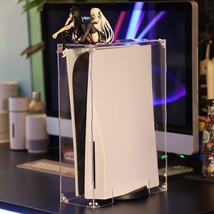 Étui de protection en acrylique pour <span class=keywords><strong>console</strong></span> PS5 Étui anti-poussière en plexiglas transparent personnalisé - Product Image 2